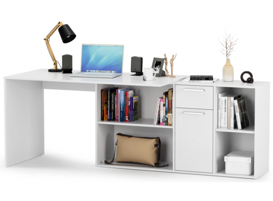 Письменный стол Лайт 03.245F белый гладкий 101 в Набережных Челнах