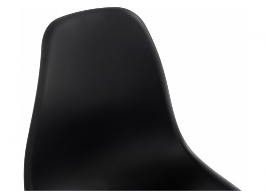 Пластиковый стул Eames PC-015 черный в Набережных Челнах
