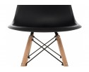 Пластиковый стул Eames PC-015 черный в Набережных Челнах