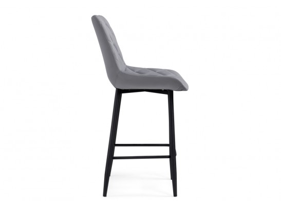 Полубарный стул Баодин Б/К светло-серый / черный в Набережных Челнах