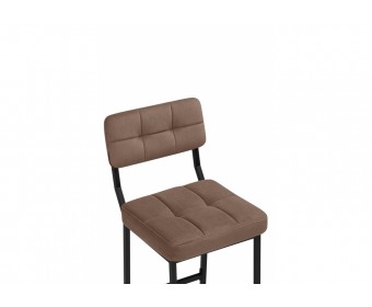 Полубарный стул Ларс selfie cocoa / черный