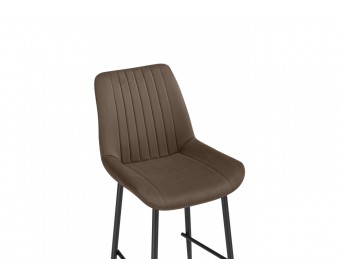 Полубарный стул Седа коричневый (zd 233) / черный