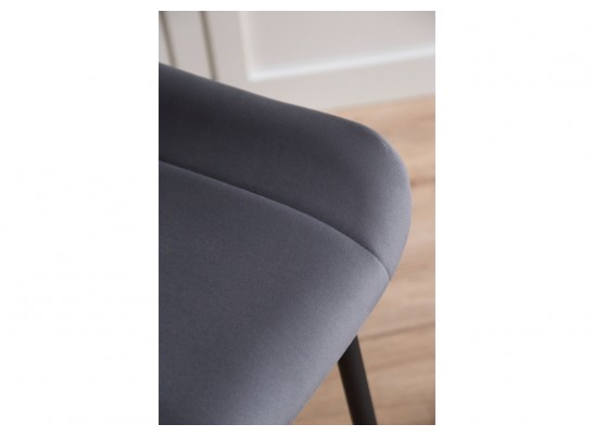 Полубарный стул Седа темно-серый (zd 995) / черный в Набережных Челнах