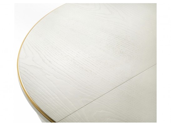 Стол Дорсет молочный / золото в Набережных Челнах