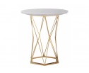 Стол Melan 60х70 white / gold в Набережных Челнах