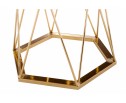 Стол Melan 60х70 white / gold в Набережных Челнах