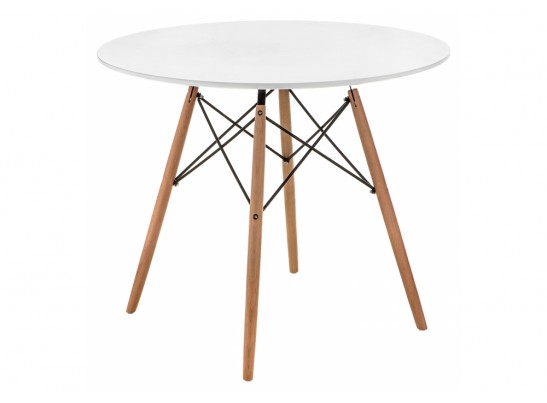 Стол Table 80х72 white / wood в Набережных Челнах
