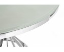 Стол Twist 130х74 steel / white в Набережных Челнах