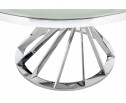 Стол Twist 130х74 steel / white в Набережных Челнах