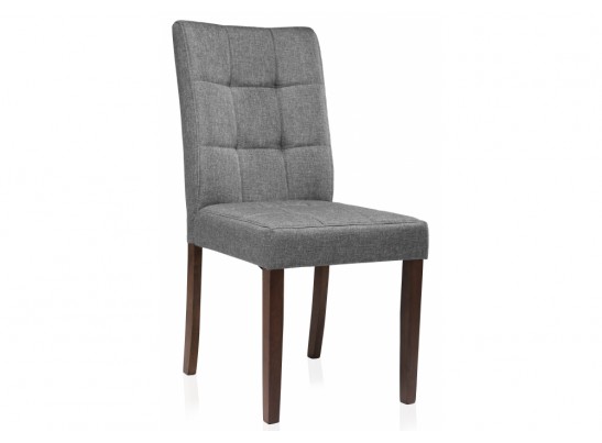 Стул Madina dark walnut / fabric grey в Набережных Челнах