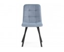 Стул на металлокаркасе Bruk light blue / black в Набережных Челнах
