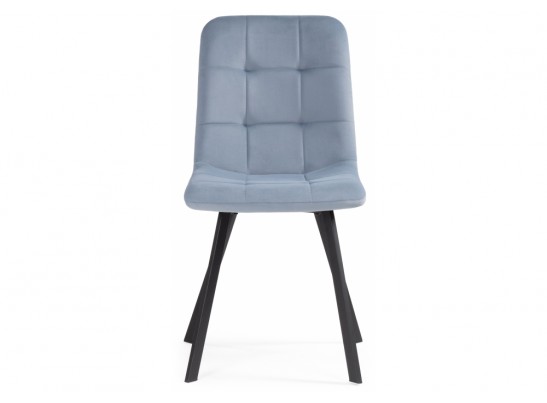 Стул на металлокаркасе Bruk light blue / black в Набережных Челнах