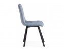Стул на металлокаркасе Bruk light blue / black в Набережных Челнах