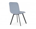 Стул на металлокаркасе Bruk light blue / black в Набережных Челнах