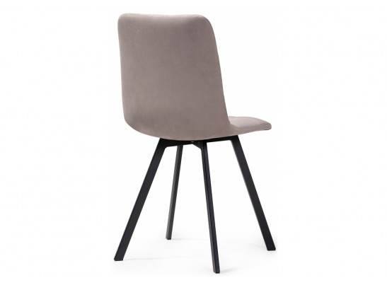 Стул на металлокаркасе Чилли латте / черный в Набережных Челнах