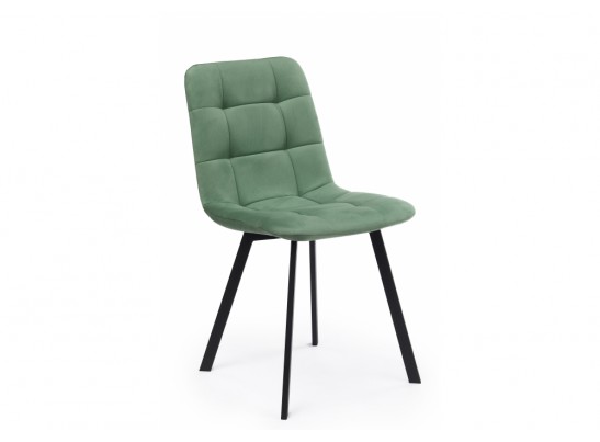 Стул на металлокаркасе Чилли фисташковый / черный