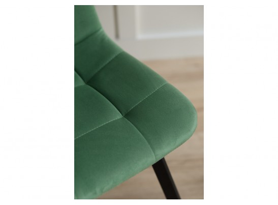 Стул на металлокаркасе Чилли фисташковый / черный