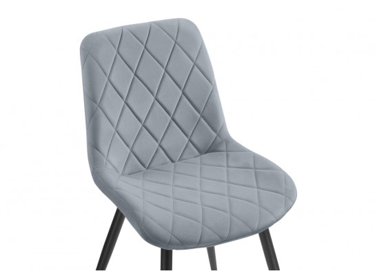 Стул на металлокаркасе Fox black / gray в Набережных Челнах