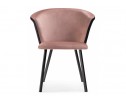 Стул на металлокаркасе Gema black / pink / black в Набережных Челнах