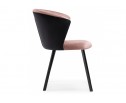 Стул на металлокаркасе Gema black / pink / black в Набережных Челнах
