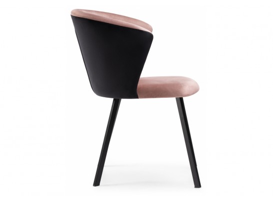 Стул на металлокаркасе Gema black / pink / black в Набережных Челнах