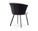 Стул на металлокаркасе Gema black / pink / black в Набережных Челнах