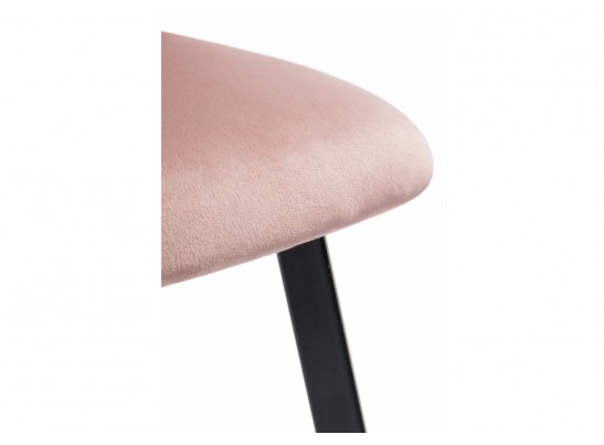 Стул на металлокаркасе Gema black / pink / black в Набережных Челнах