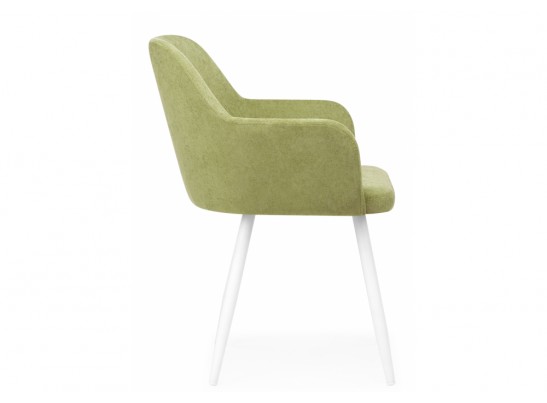 Стул на металлокаркасе Инфини 360 зеленый (ocean 013) / белый в Набережных Челнах