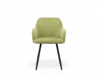 Стул на металлокаркасе Инфини 360 зеленый (ocean 013) / черный