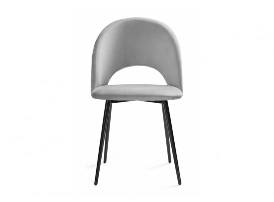 Стул на металлокаркасе Ирре confetti silver серый / черный в Набережных Челнах