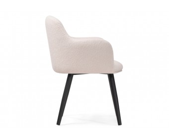 Стул на металлокаркасе Халли lamb 19 / черный