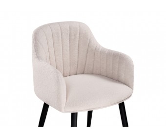 Стул на металлокаркасе Халли lamb 19 / черный