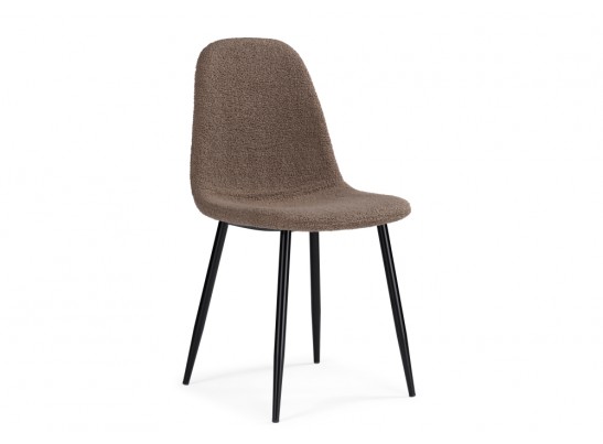 Стул на металлокаркасе Lilu dark brown / black в Набережных Челнах