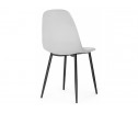 Стул на металлокаркасе Lilu light grey / black в Набережных Челнах