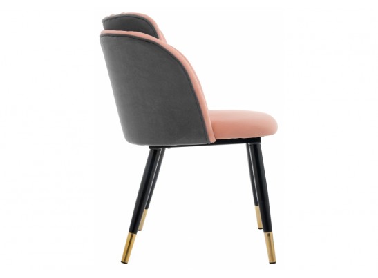 Стул на металлокаркасе Orly pink / grey в Набережных Челнах
