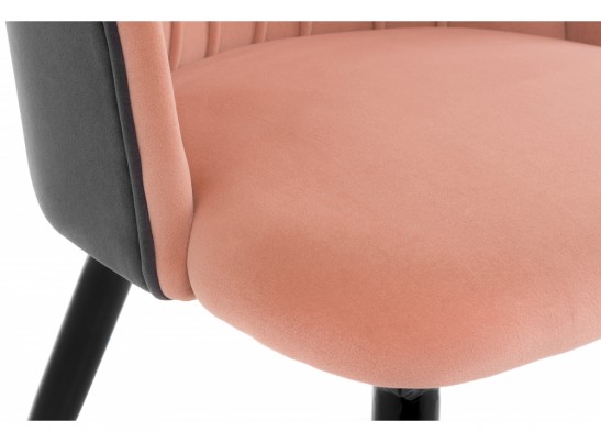 Стул на металлокаркасе Orly pink / grey в Набережных Челнах