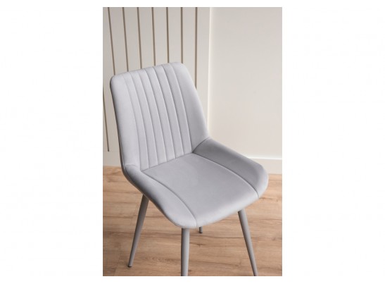 Стул на металлокаркасе Седа 360 светло-серый (zd 960) / серый в Набережных Челнах