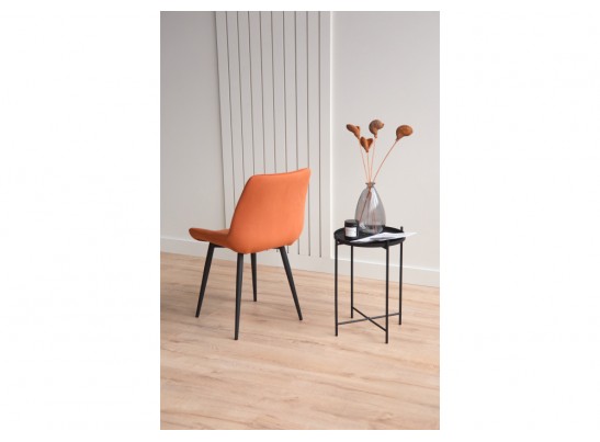 Стул на металлокаркасе Седа 360 терракотовый (zd 432) / черный в Набережных Челнах