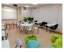 Стул на металлокаркасе SHT-S85М белый / черный в Набережных Челнах