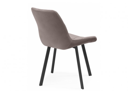 Стул на металлокаркасе Стронг вращающийся латте велютто 08 / черный каркас в Набережных Челнах