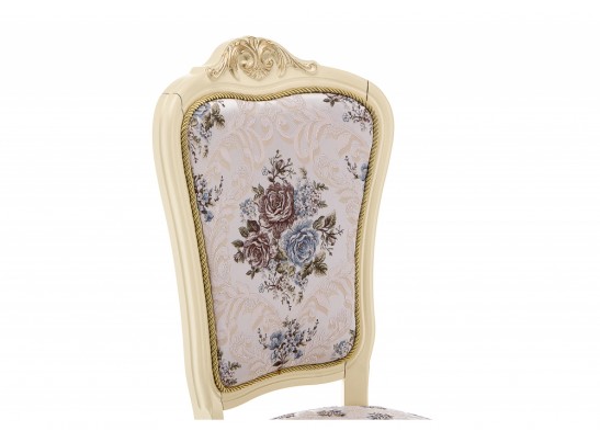 Стул Руджеро патина золото / молочный в Набережных Челнах