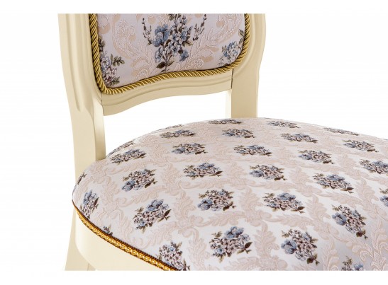 Стул Руджеро патина золото / молочный в Набережных Челнах