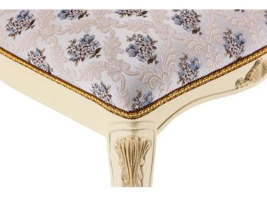 Стул Руджеро патина золото / молочный в Набережных Челнах