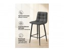 Полубарный стул Симпл темно-серый / черный в Набережных Челнах