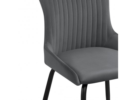 Стул на металлокаркасе Lado gray / black в Набережных Челнах
