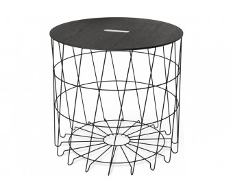 Журнальный столик Sheffilton SHT-CT41 сонора / черный муар