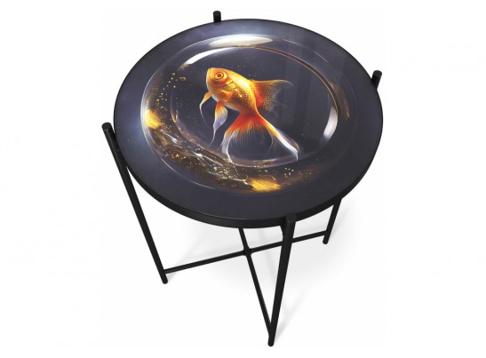 Журнальный столик SHT-CT8-3 лунная ночь / черный муар в Набережных Челнах