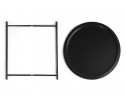 Журнальный столик-поднос Tray 47х51 black в Набережных Челнах