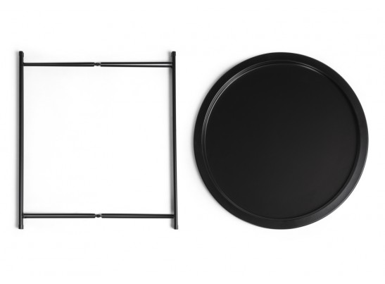 Журнальный столик-поднос Tray 47х51 black в Набережных Челнах