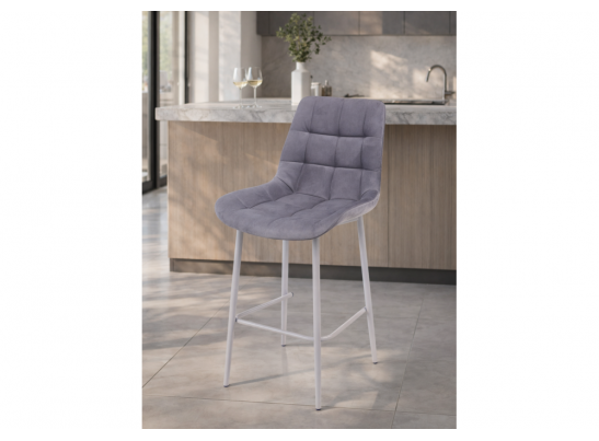 Полубарный стул Челси 360 темно-серый (zd 995) / серый в Набережных Челнах